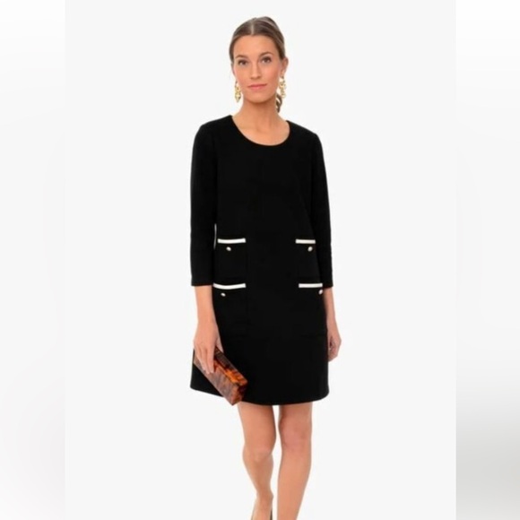 Tuckernuck Francoise Long Sleeve Mod Mini Dress - Picture 1 of 2